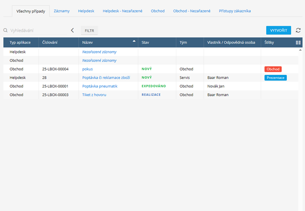 Automatické ukládání komunikace v systému Montodo které zaznamenává hovory e maily a chaty do historie kontaktů a společností bez nutnosti ručního přiřazování.